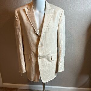 Adolfo Sardinia sport jacket size Medium